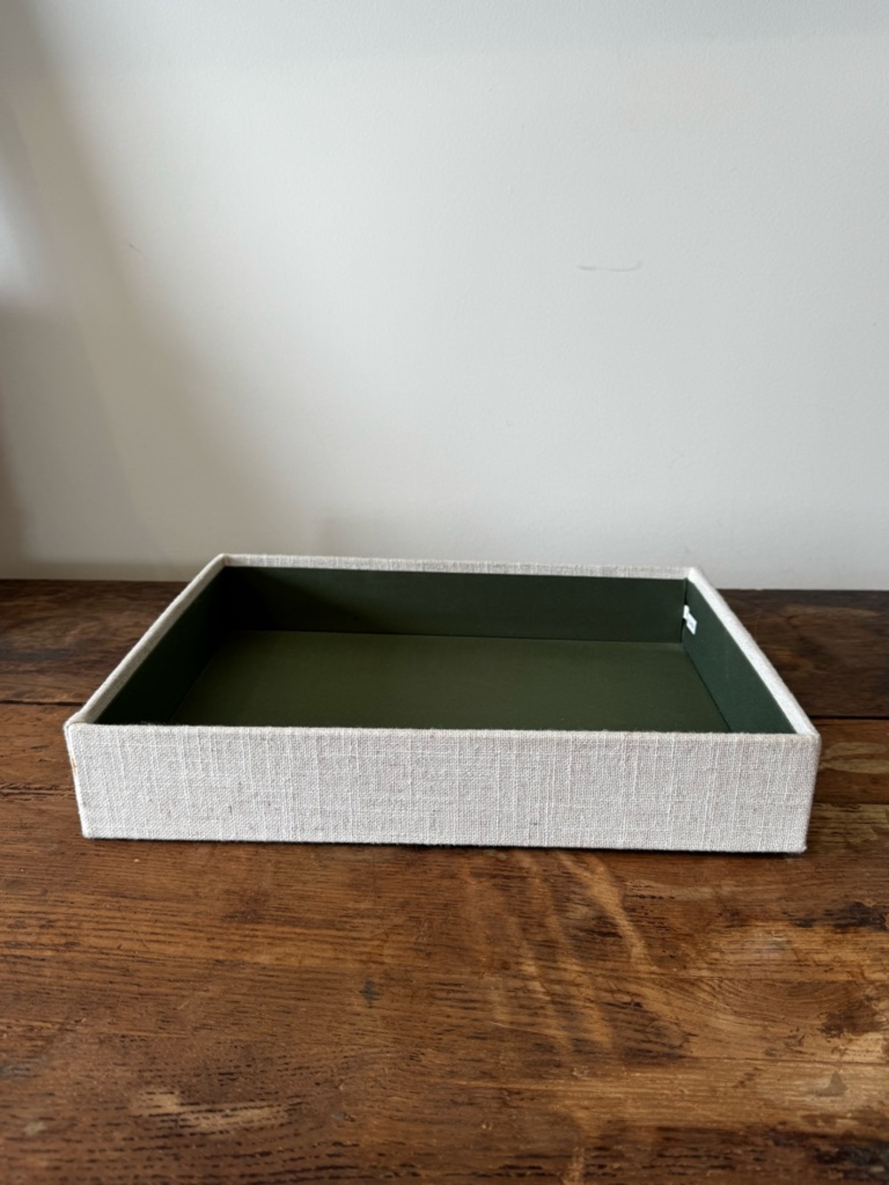 Hearth & Hand Large Fabric Storage Bin 10”x14”x2.5”
